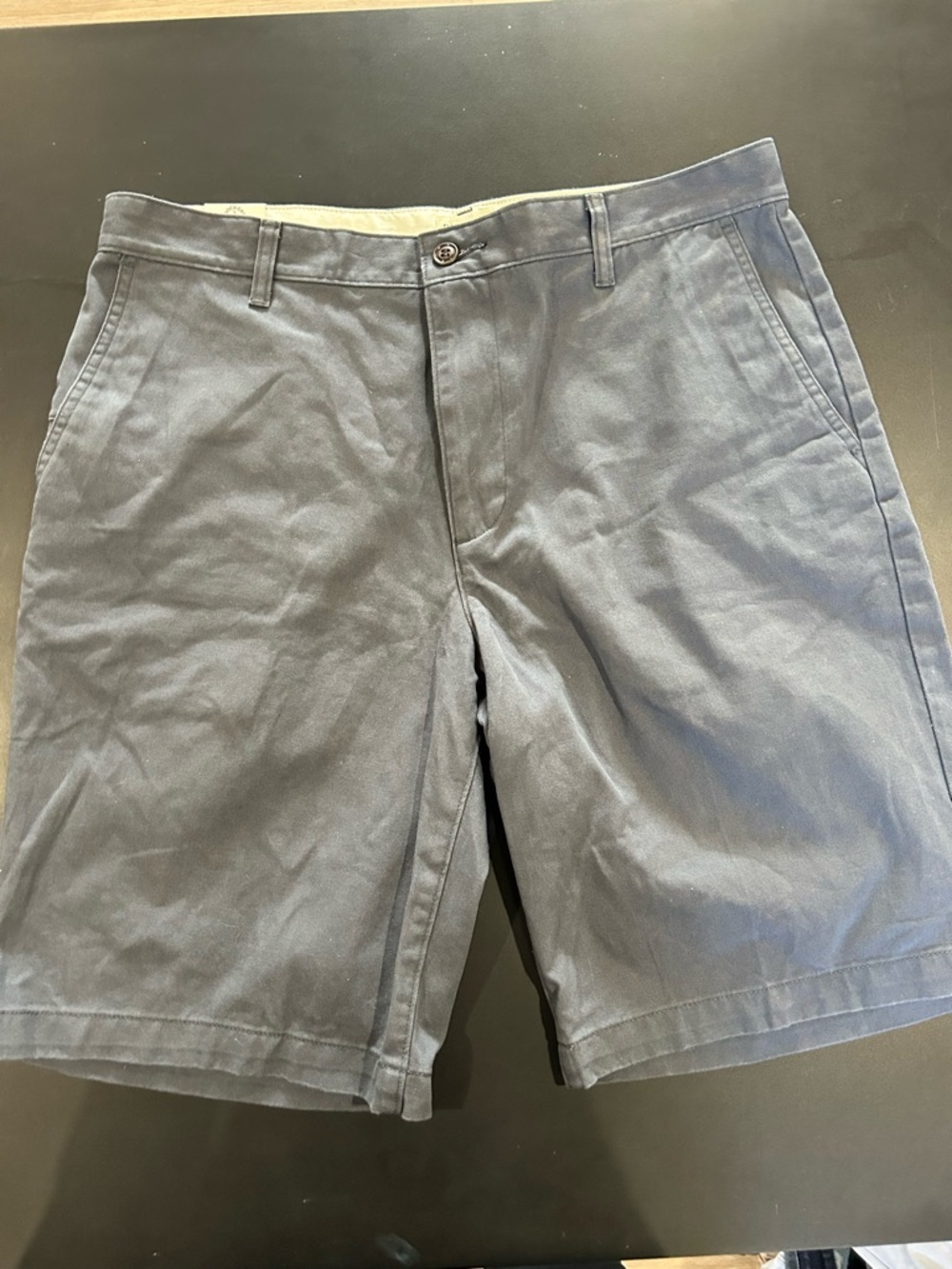 NWT Dockers Men's Classic Cotton Blend Chino Shorts - Navy